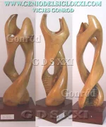 Comprar arte online escultura moderna escultor contemporáneo español Vicjes Gonród the Genius of the Art of the XXI.