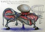 Vicjes Gonród, dibujo moderno, dibujos actual, coleccionismo dibujos contemporaneos, dibujar, compra venta de dibujos, Genio del Arte del Siglo XXI, España