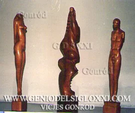 venta de arte en la web scultura moderna escultor contemporáneo español Vicjes Gonród the Genius of the Art of the XXI.