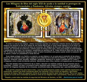 Milagros de Dios corazones sagrados de sanidad de Vicjes Gonród GSXXI