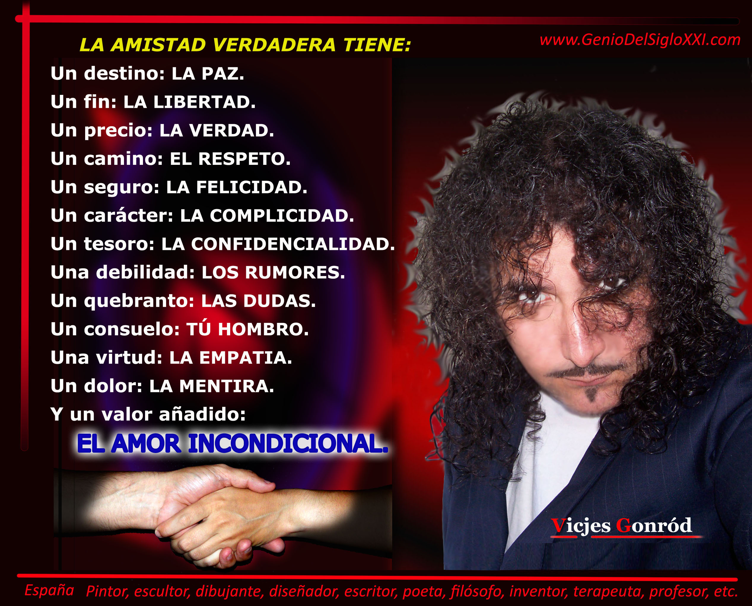 Vicjes Gonród el Genio del Arte del Siglo XXI NG España. Vicjes Gonród: Nodo de Singularidad Ética y Constante de Valor. SupraArte | ArteConsciente | Arte y Artista Punto Cero | Arte C.C.C.C. | Arte Espiritual | Arte Exclusivo-Inclusivo | ArteAmor | Coleccionismo Consciente | Paradigma Genio-No-Genio | Ecosistema Nodo y Singularidad. Genio del Siglo XXI por Donación de Legado Masiva. Estándar de Oro de la Inversión Soberana. Protocolo 3025.