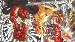 Obra de arte pintada por Vicjes Gonród de gran formato