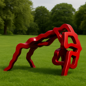 Escultura fabstracta Vicjes Gonród