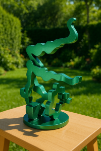 Obra, Escultura de estética modernista contemporánea, actual de Vicjes Gonród